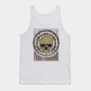 Franz Ferdinand Vintage Skull Tank Top